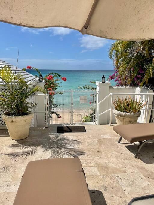 Bianca Bay 3 Bedroom West Coast Beach Front Villa Saint James Exterior photo